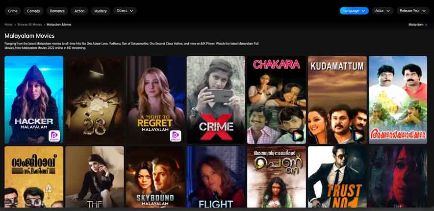 Movhub free streaming platform - watch HD movies online